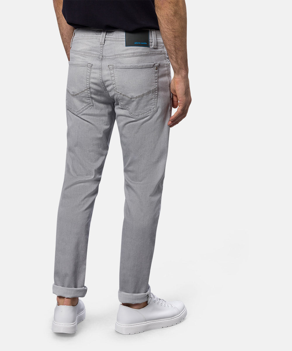 PIERRE CARDIN Lyon Tapered Jeans - Stonewashed Harbor Grey - 34510 8022.9844 von Pierre Cardin