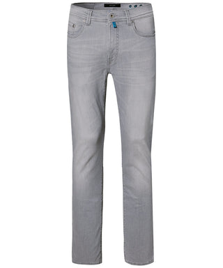 PIERRE CARDIN Lyon Tapered Jeans - Stonewashed Harbor Grey - 34510 8022.9844