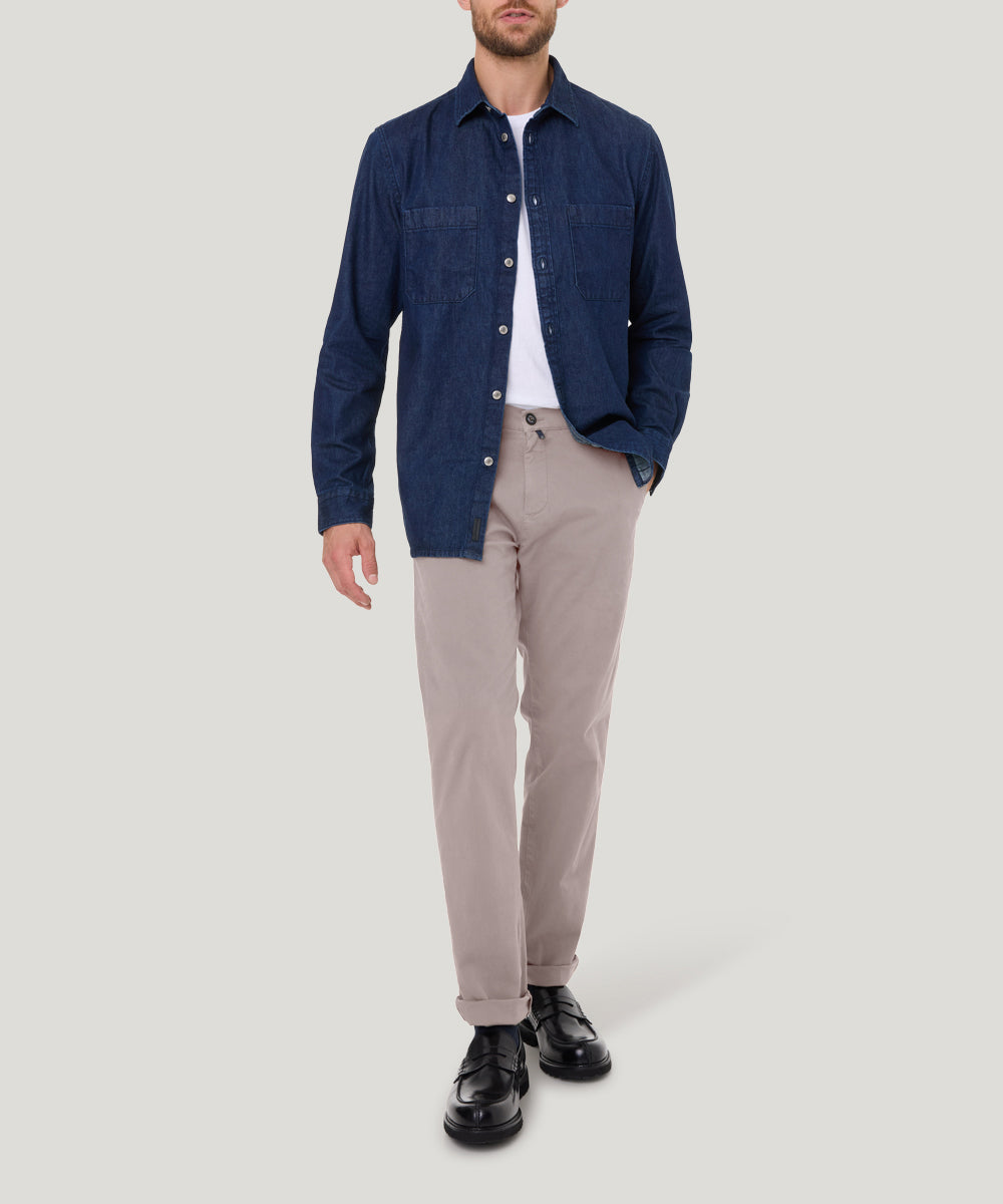 PIERRE CARDIN Colmar Chino - Taupe Drift Beige - 33710 4038.1112 von Pierre Cardin