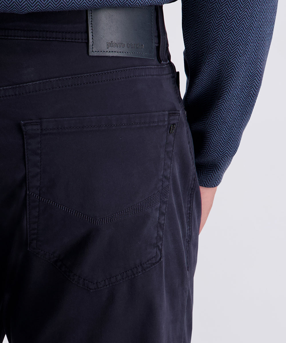 PIERRE CARDIN Lyon Tapered Hose - Midnight Slate Blue - 34540 4038.6000 von Pierre Cardin