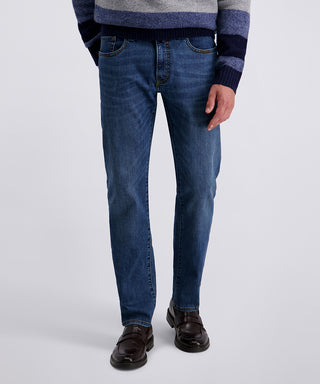 PIERRE CARDIN Lyon Five Pocket - Indigo Sunwash Blue - 34510 8054.6832