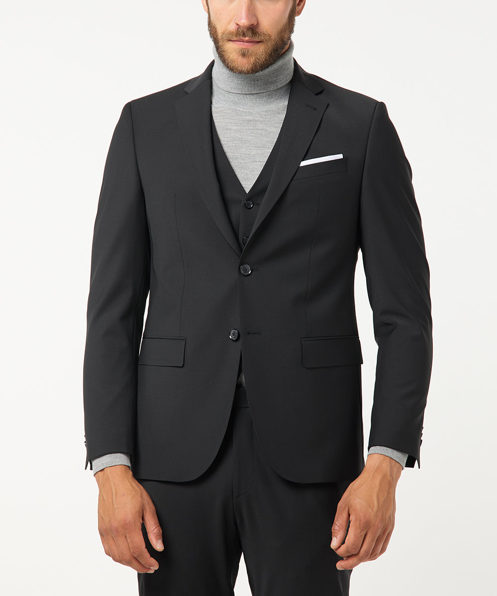 PIERRE CARDIN Grant Futureflex 3-FF Sakko - Midnight Noir - 42253 14001.2000