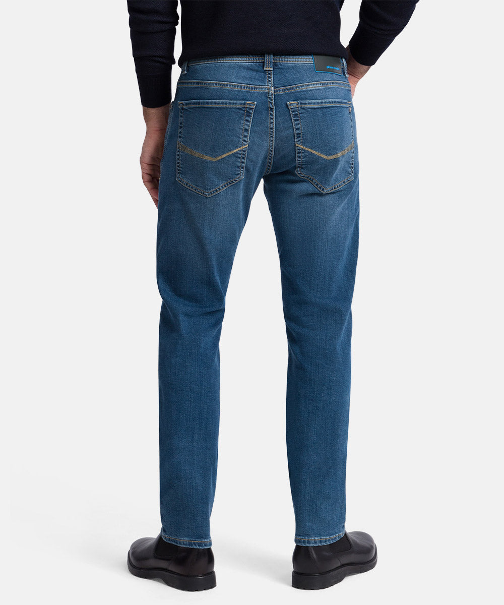 PIERRE CARDIN LYON TAPERED - Coastal Indigo Blue - 34510 8037.6817