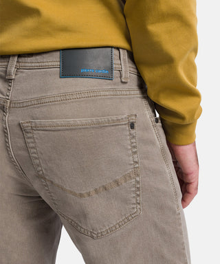 PIERRE CARDIN Lyon Tapered Jeans - Ash Taupe - 34510 8042.8822
