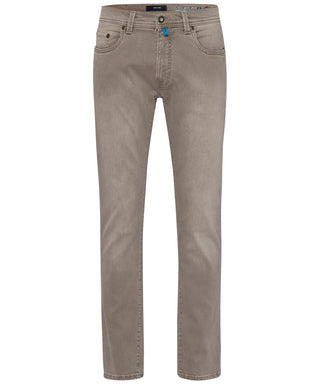 PIERRE CARDIN Lyon Tapered Jeans - Ash Taupe - 34510 8042.8822