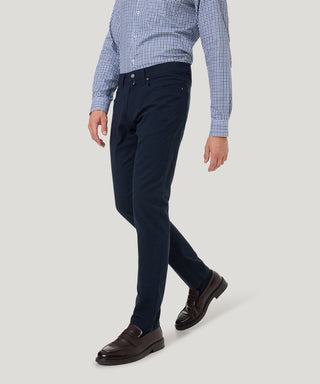 PIERRE CARDIN Lyon Stoffhose - Midnight Ink Blue - 34540 1049.6323