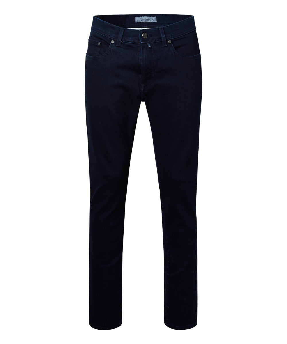 PIERRE CARDIN LYON Thermo-Hose - Midnight Twill Blue - 34510 8153.6801