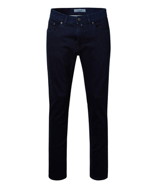 PIERRE CARDIN LYON Thermo-Hose - Midnight Twill Blue - 34510 8153.6801