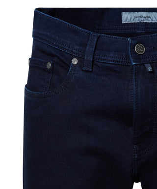PIERRE CARDIN LYON Thermo-Hose - Midnight Twill Blue - 34510 8153.6801