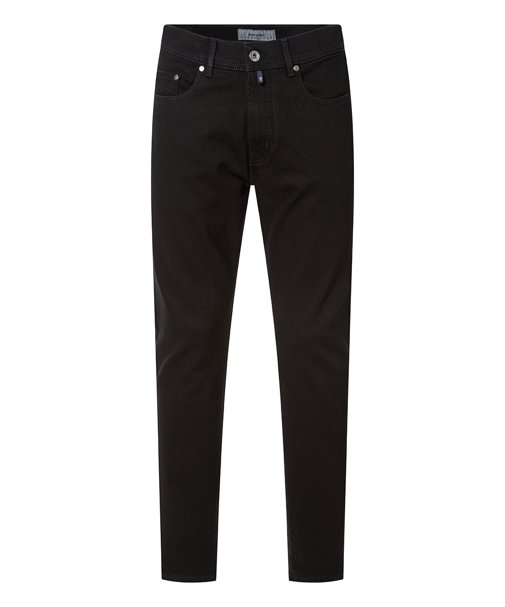 PIERRE CARDIN LYON Five-Pocket Jeans - Raven Shadow Black - 34510 8154.9801