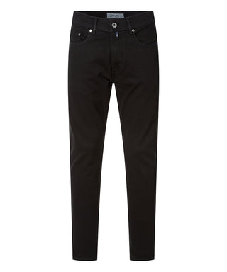 PIERRE CARDIN LYON Five-Pocket Jeans - Raven Shadow Black - 34510 8154.9801