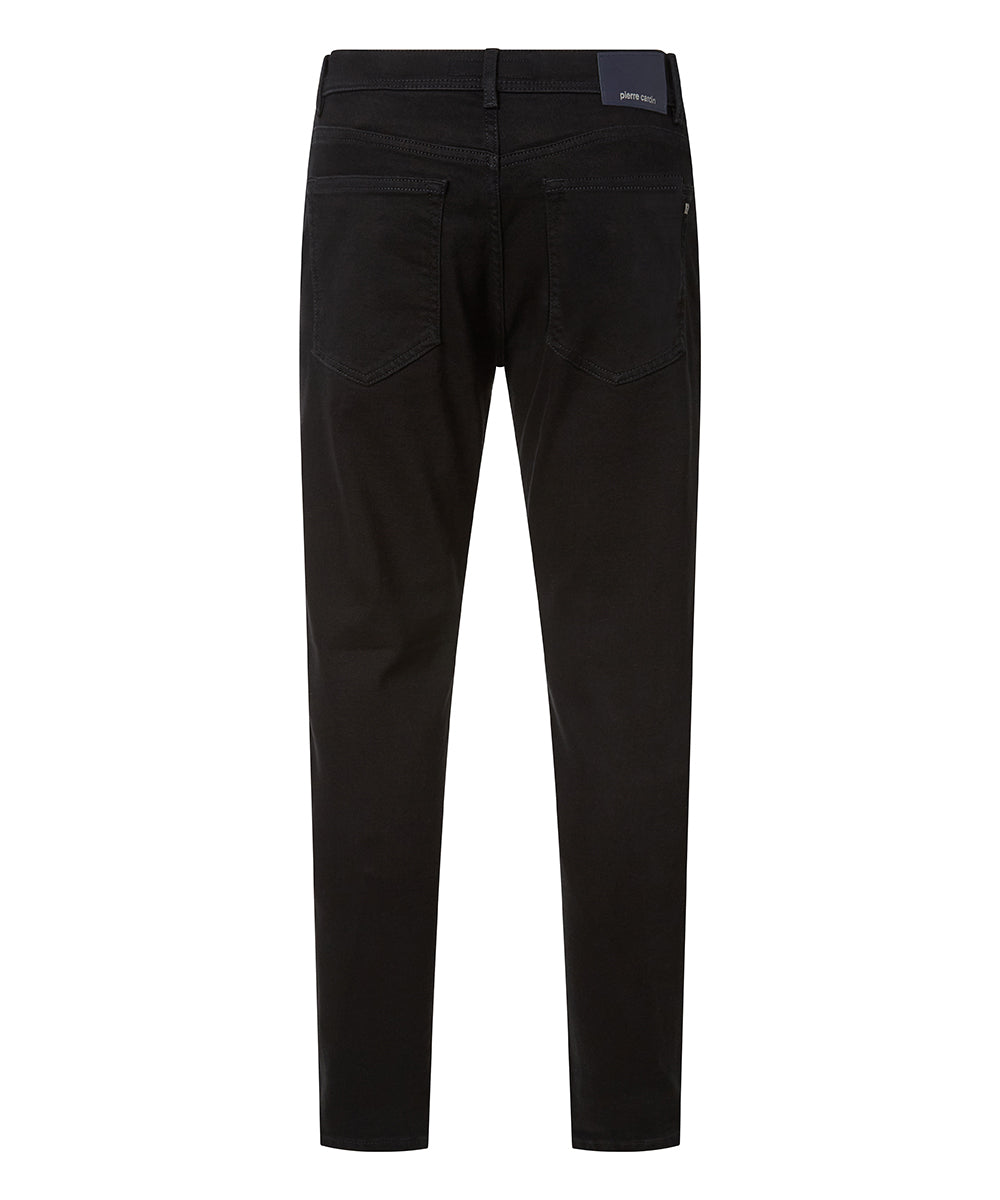PIERRE CARDIN LYON Five-Pocket Jeans - Raven Shadow Black - 34510 8154.9801