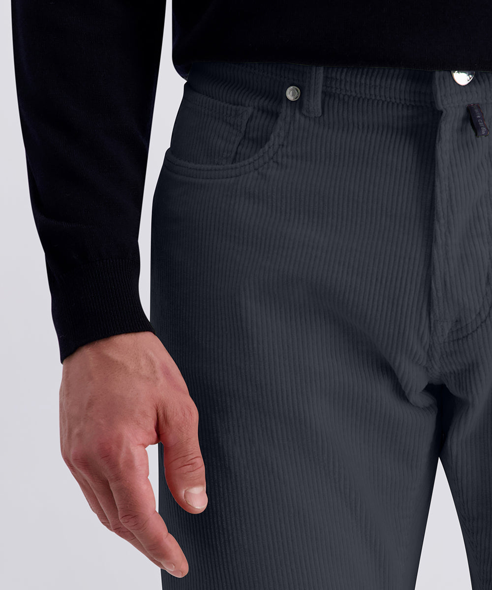 PIERRE CARDIN Laval Salute 30940 3008.6325 - Midnight Navy Corduroy - 30940 3008.6325 von Pierre Cardin