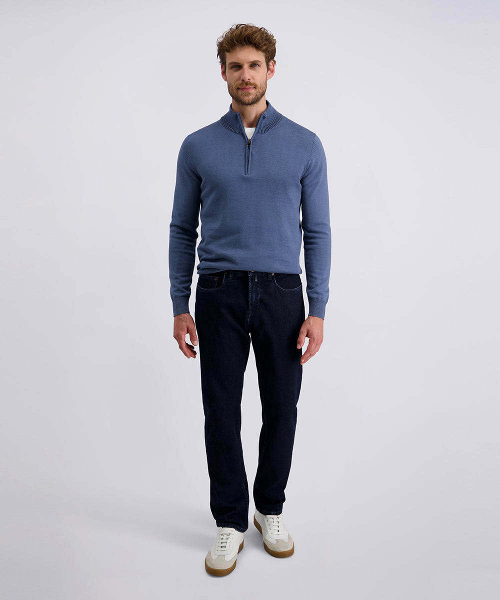 PIERRE CARDIN LYON TAPERED Jeans - Midnight Ridge Blue - 34506 8167.6810 von Pierre Cardin
