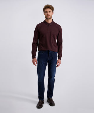 PIERRE CARDIN LYON Five Pocket - Midnight Twill Blue - 34506 8167.6822