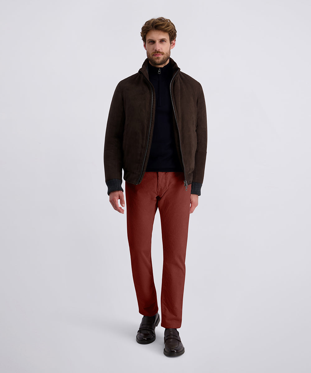 PIERRE CARDIN Laval Cordhose - Deep Maroon Cord - 30940 3008.8208 von Pierre Cardin