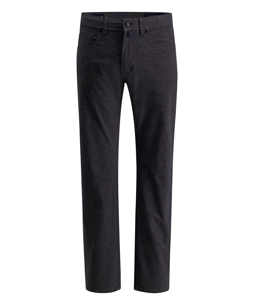 PIERRE CARDIN LYON Stoffhose - Charcoal Tweed Grey - 34540 1074.9002