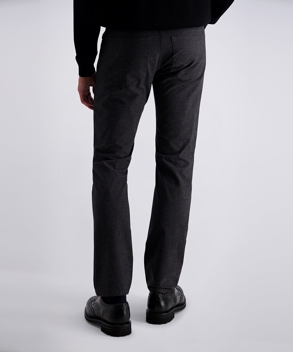 PIERRE CARDIN LYON Stoffhose - Charcoal Tweed Grey - 34540 1074.9002
