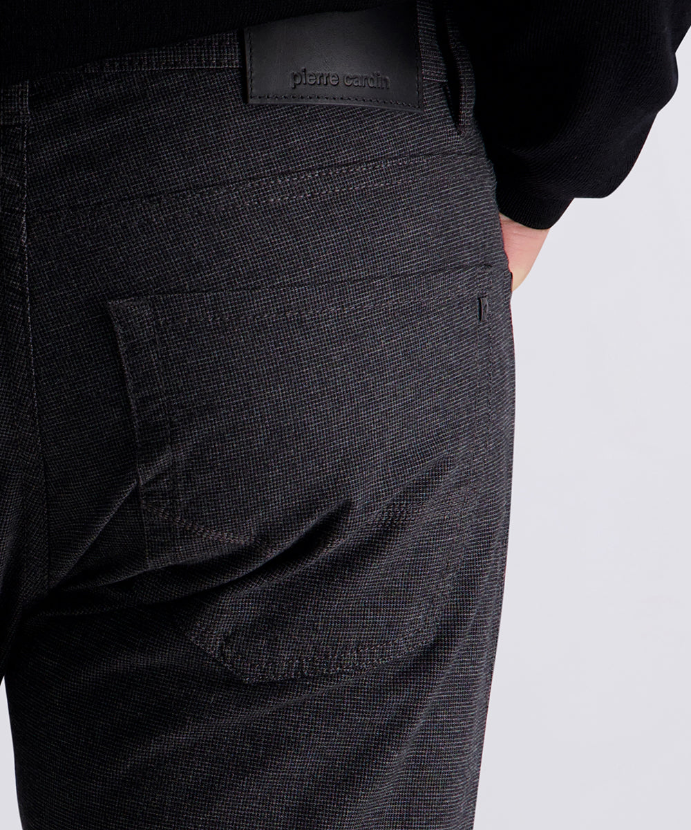 PIERRE CARDIN LYON Stoffhose - Charcoal Tweed Grey - 34540 1074.9002 von Pierre Cardin