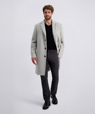 PIERRE CARDIN LYON Stoffhose - Charcoal Tweed Grey - 34540 1074.9002