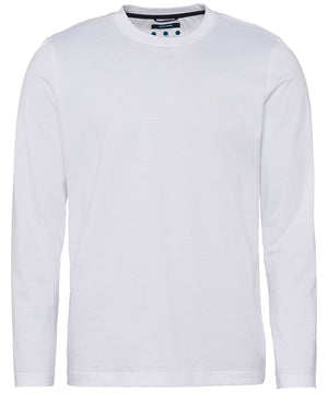 PIERRE CARDIN Longsleeve Shirt Rundhals - Bright Chalk White - 30250 3025.1019