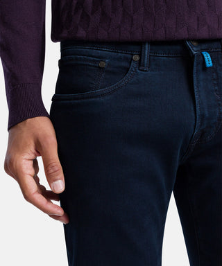 PIERRE CARDIN Antibes Five Pocket - Deep Indigo Stonewash - 35530 8051.6801