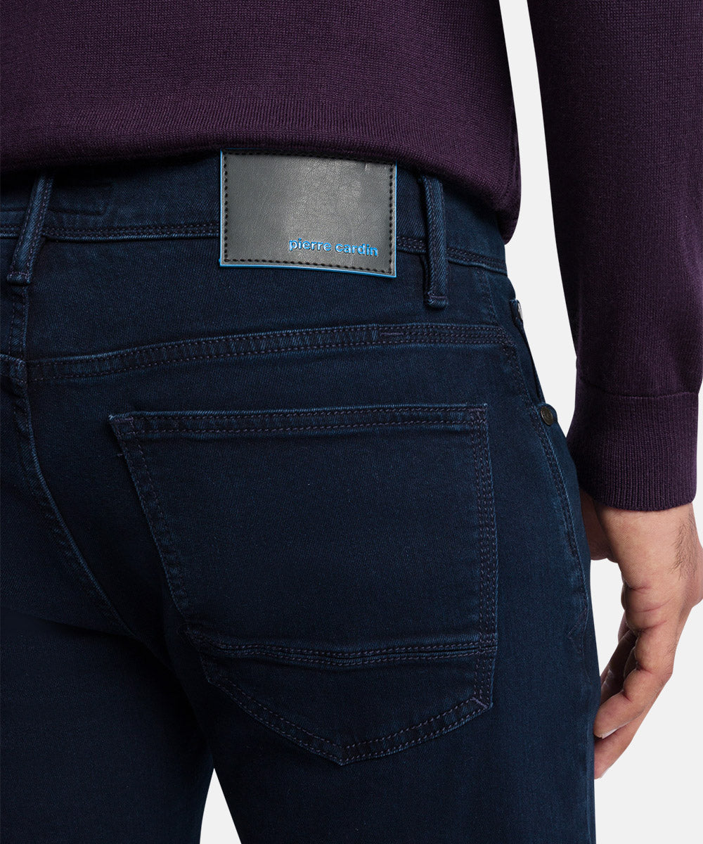PIERRE CARDIN Antibes Five Pocket - Deep Indigo Stonewash - 35530 8051.6801 von Pierre Cardin