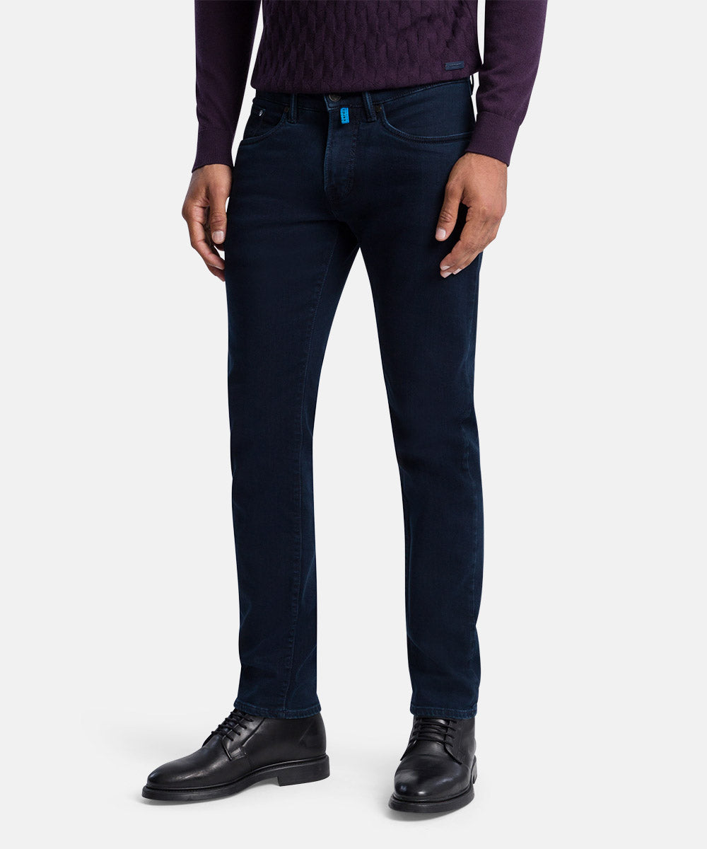 PIERRE CARDIN Antibes Five Pocket - Deep Indigo Stonewash - 35530 8051.6801