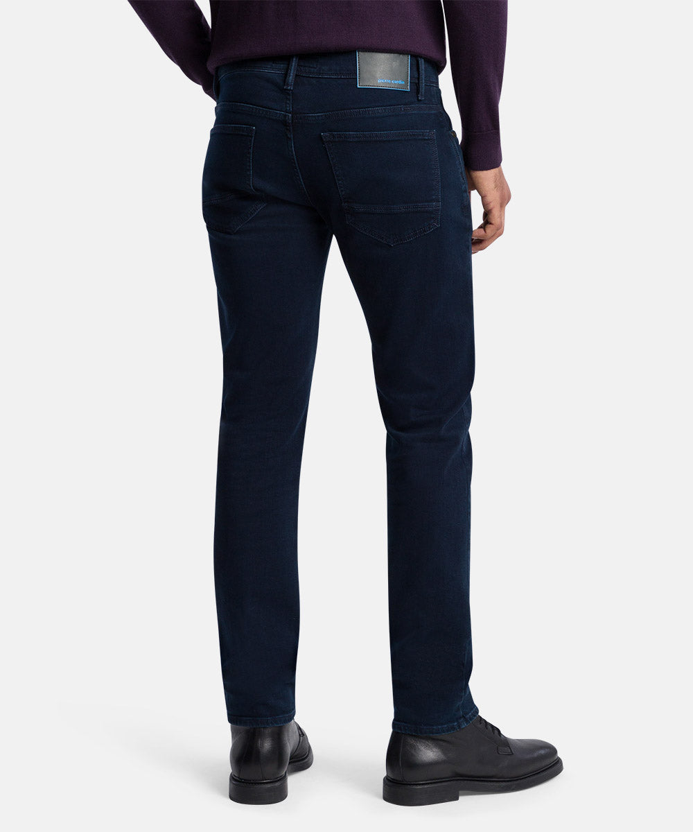 PIERRE CARDIN Antibes Five Pocket - Deep Indigo Stonewash - 35530 8051.6801 von Pierre Cardin