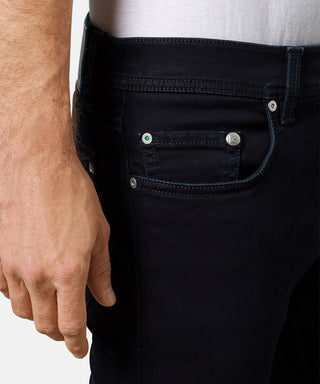 PIERRE CARDIN LYON TAPERED - Midnight Ink Indigo - 38510 8002.6802