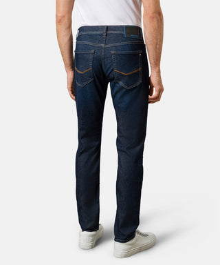 PIERRE CARDIN LYON TAPERED - Deep Navy Rinse - 38510 8006.6814