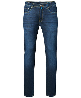 PIERRE CARDIN LYON TAPERED - Deep Navy Rinse - 38510 8006.6814