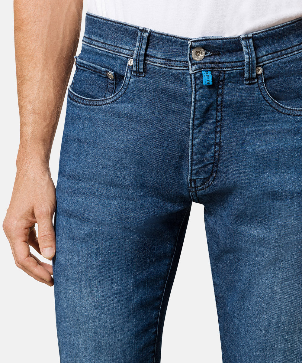 PIERRE CARDIN Lyon Tapered - Indigo Drift Blue - 38510 8006.6824 von Pierre Cardin