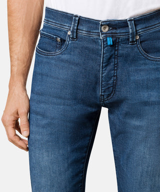 PIERRE CARDIN LYON TAPERED - Electric Harbor Blue - 34510 8006.6824