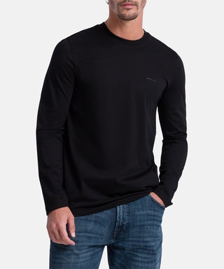 PIERRE CARDIN Longsleeve Shirt Rundhals - Midnight Ink - 30250 3025.9000