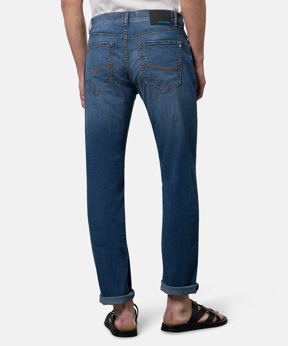PIERRE CARDIN LYON Five Pocket - Coastal Indigo Used - 30910 7330.6824