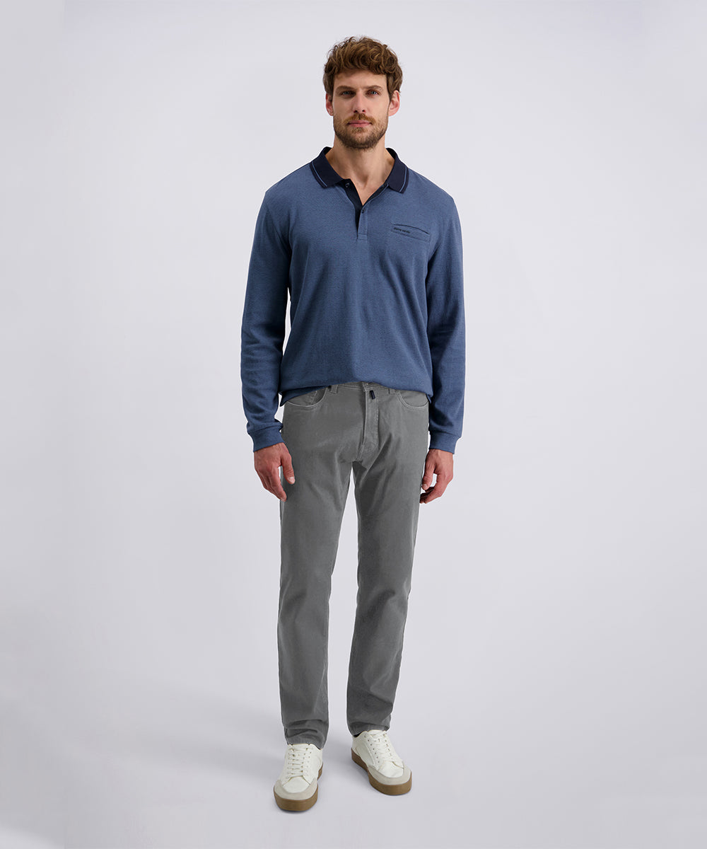 PIERRE CARDIN LYON Five Pocket - Granite Mist Grey - 34540 4035.9212 von Pierre Cardin