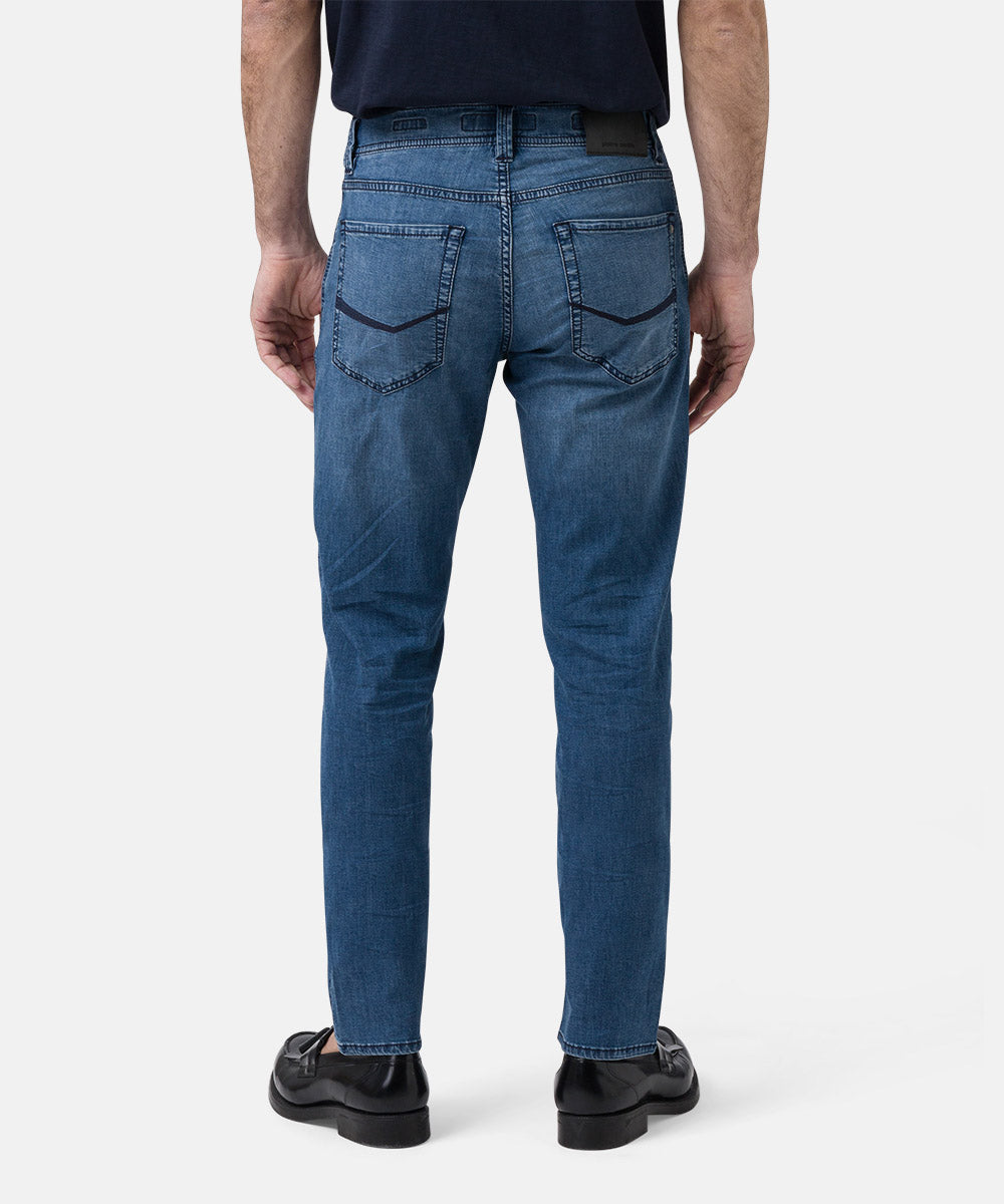 PIERRE CARDIN LYON TAPERED Jeans - Ocean Wash Blue - 34510 8083.6827 von Pierre Cardin