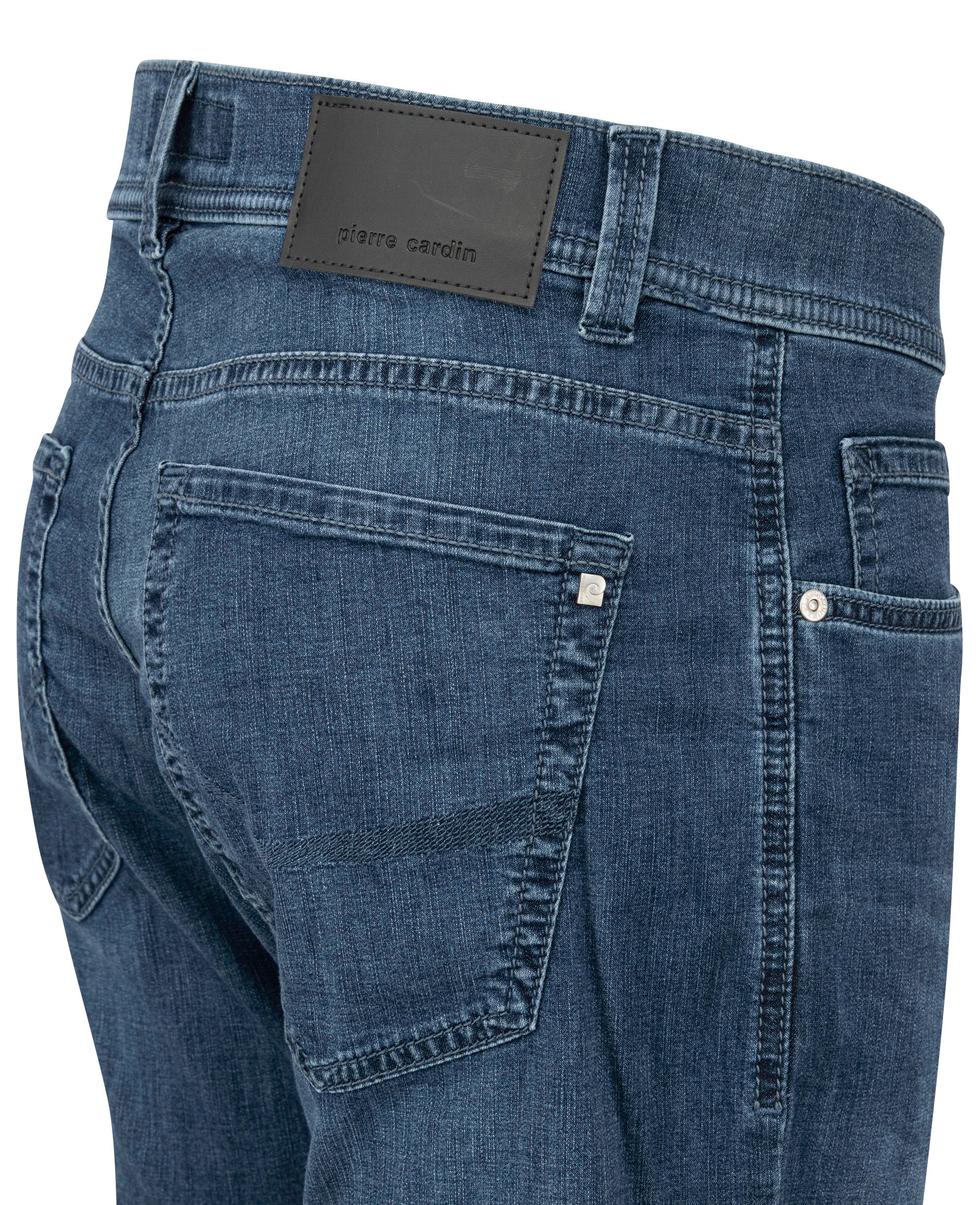 PIERRE CARDIN Lyon Tapered Jeans - Indigo Quarry Blue - 34510 7759.6814 von Pierre Cardin