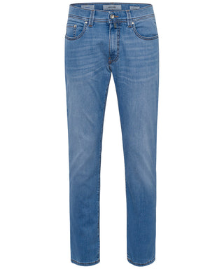 PIERRE CARDIN Lyon Tapered Jeans - Skywash Indigo - 34510 8065.6848