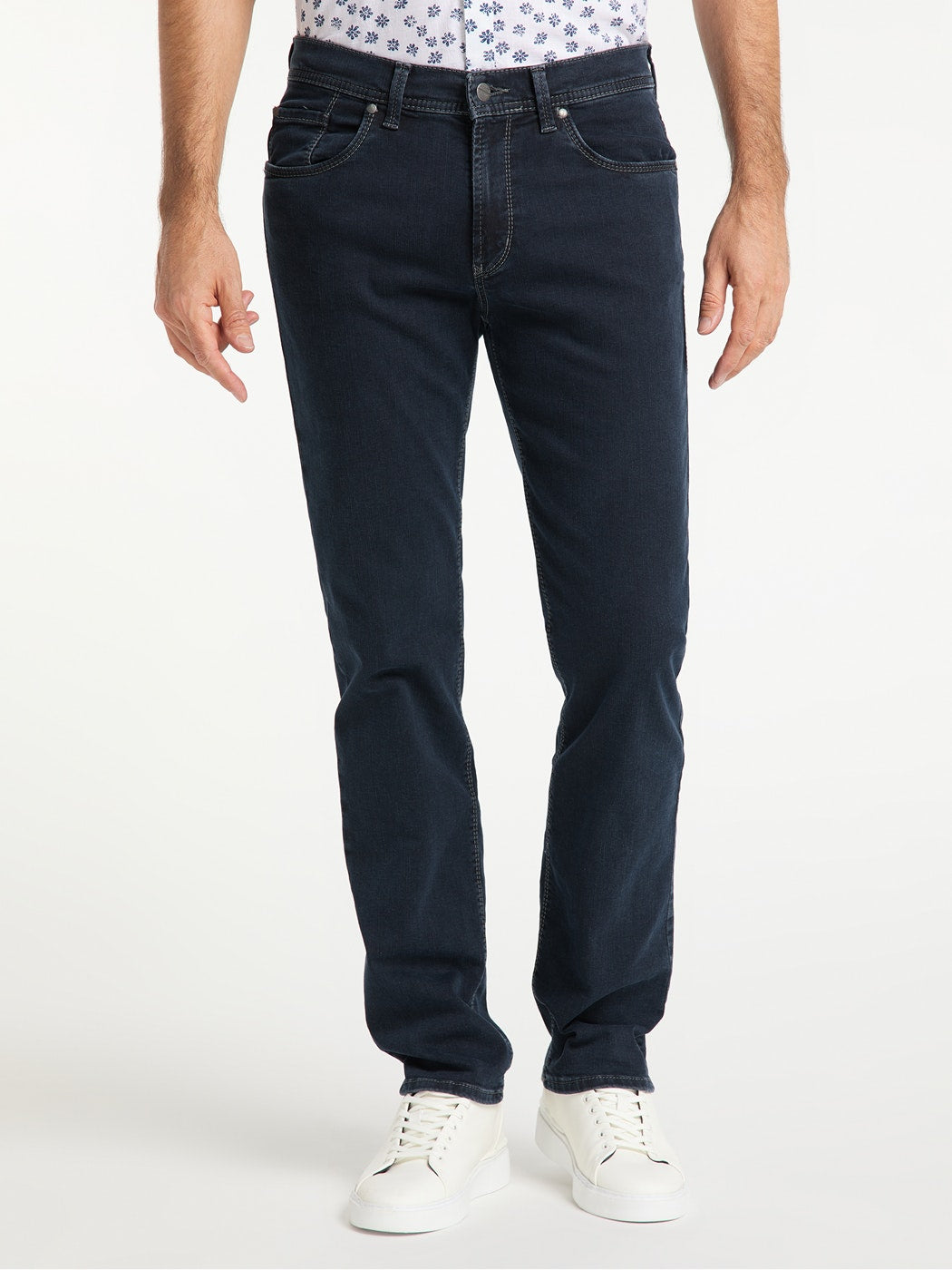 PIONEER THOMAS MEGAFLEX Jeanshose - Midnight Rinse Navy - 1601 9886.02