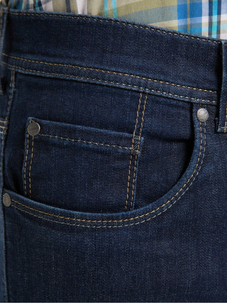 PIONEER THOMAS MEGAFLEX Jeanshose - Deep Indigo Stitch - 1601 9885.04