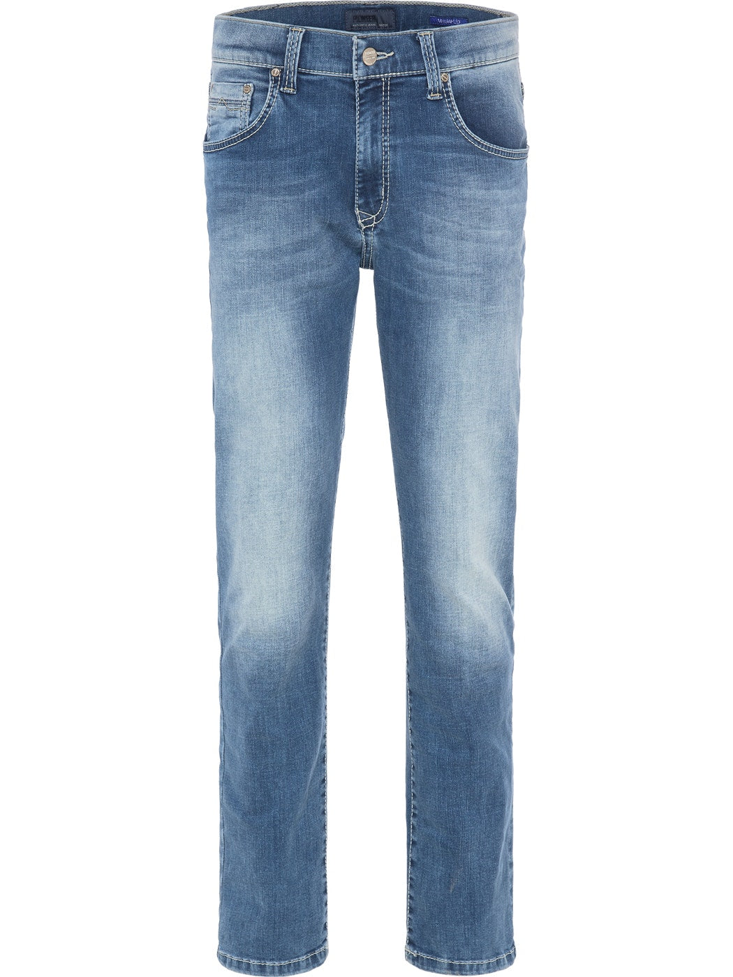 PIONEER RANDO MEGAFLEX Five-Pocket Jeans - Glacier Harbor Blue - 1674 9903.372