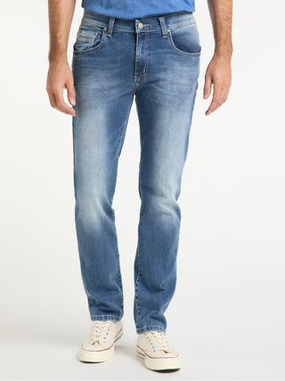 PIONEER RANDO MEGAFLEX Five-Pocket Jeans - Glacier Harbor Blue - 1674 9903.372