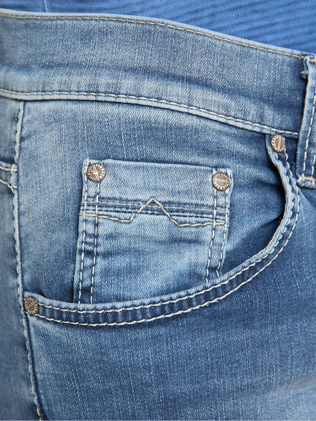 PIONEER RANDO MEGAFLEX Five-Pocket Jeans - Glacier Harbor Blue - 1674 9903.372 von Pioneer