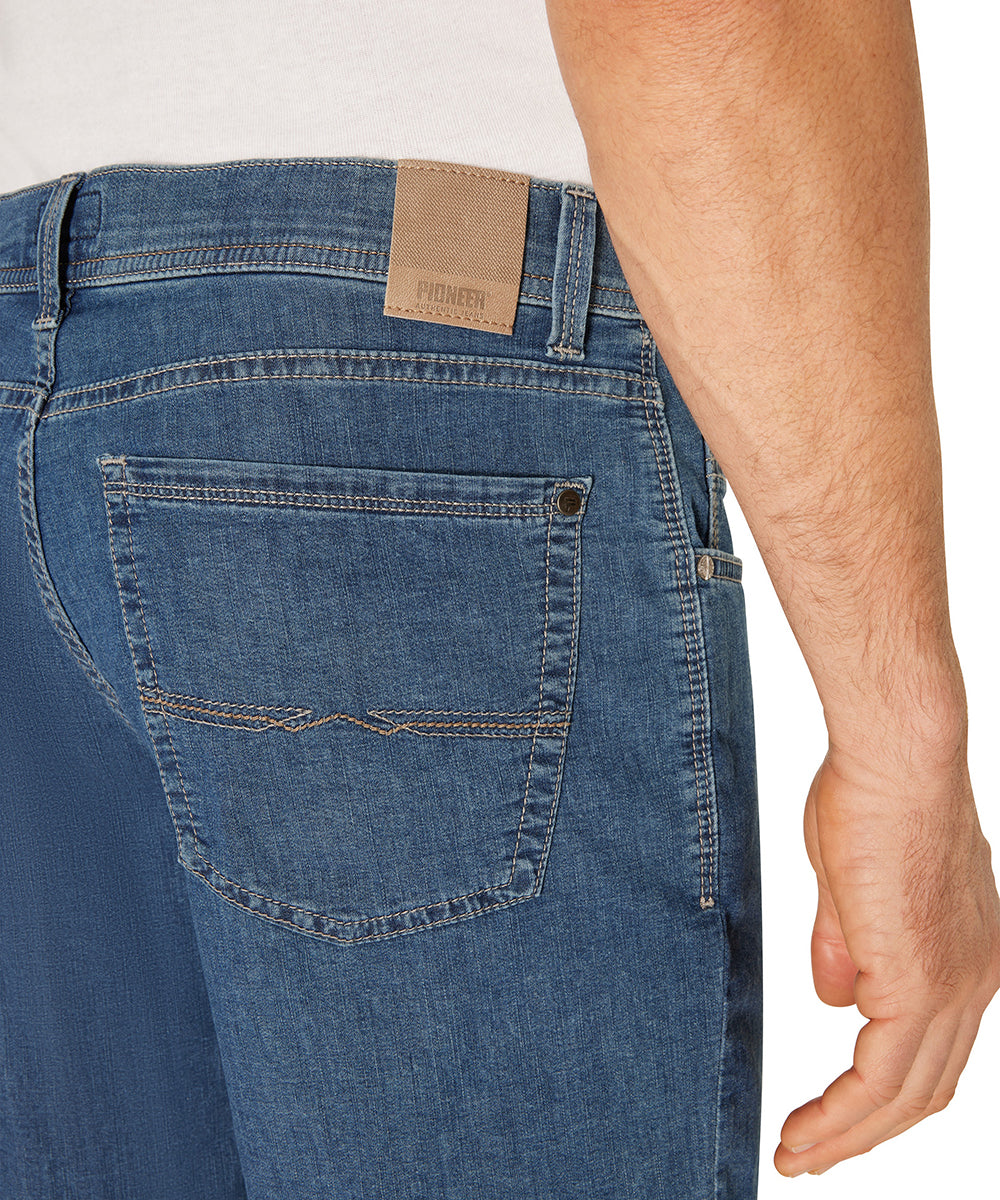 PIONEER Finn Bermuda Shorts - Ocean Worn Indigo - 13031 7510.6831 von Pioneer