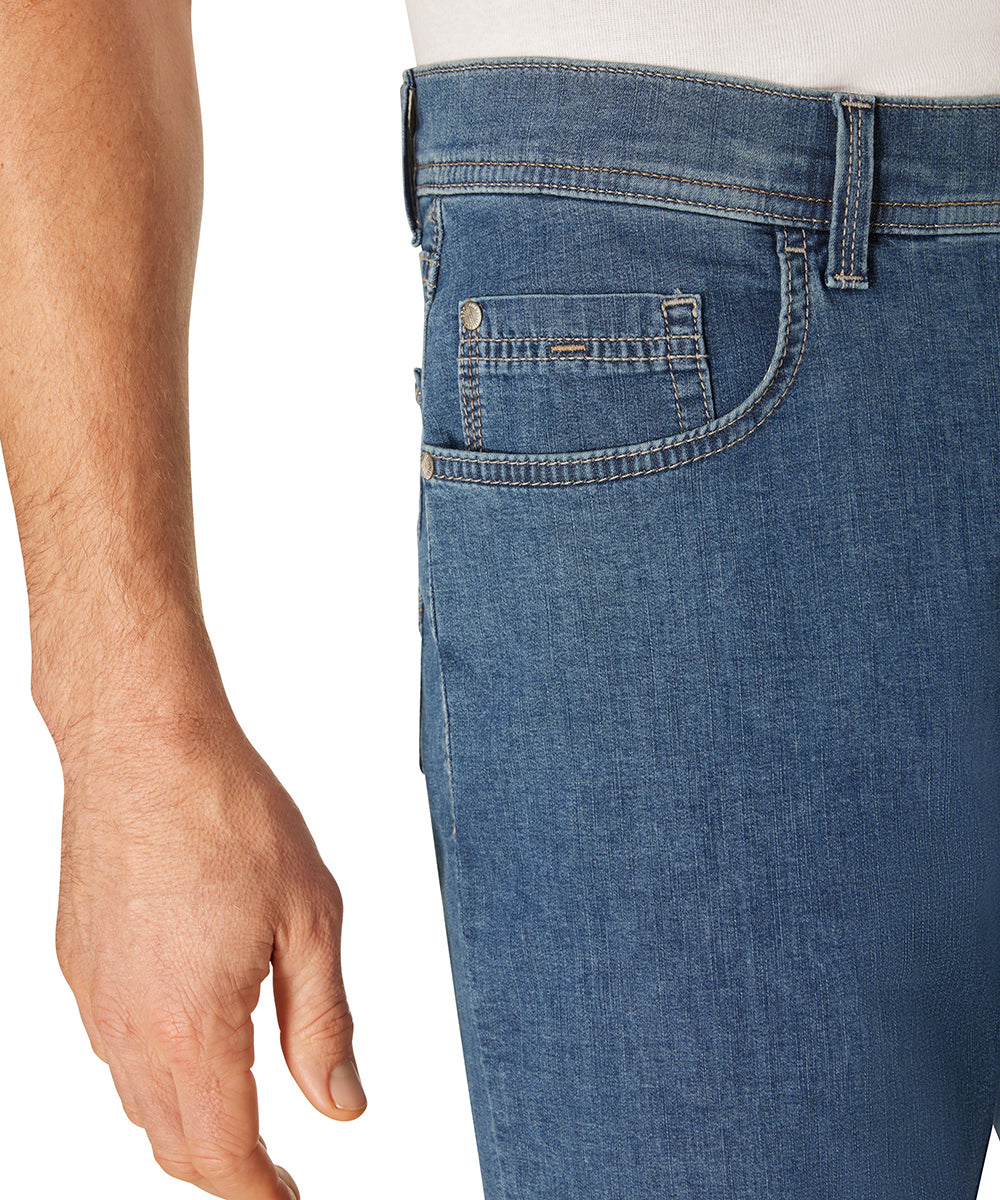 PIONEER Finn Bermuda Shorts - Ocean Worn Indigo - 13031 7510.6831 von Pioneer