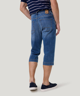 PIONEER Bill 3/4-Jeans - Oceanway Blue - 13601 6607.6822
