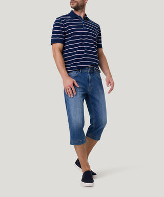 PIONEER Bill 3/4-Jeans - Oceanway Blue - 13601 6607.6822