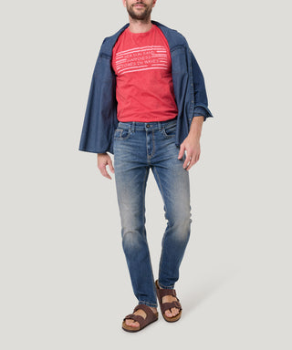 PIONEER Rando Five Pocket - Coastal Wash Denim - 16541 6752.6837